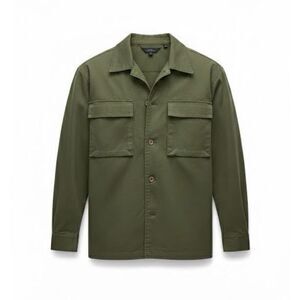 Mode of One NWT Relaxed Fit Utility Shirt Jacket Deep Wild Ivy
